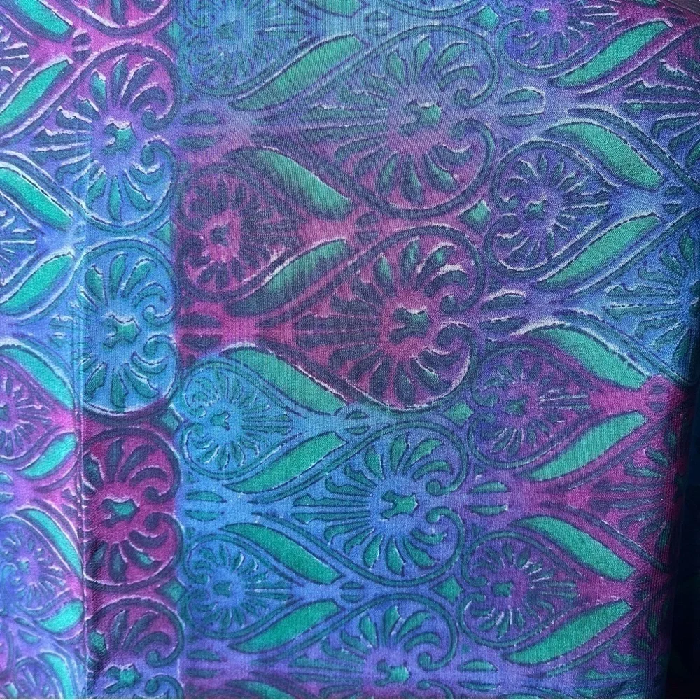 NWOT Silk Oversized Scarf Wrap Shawl Shrug Cape Poncho Batik India